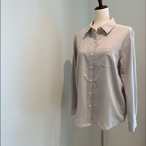 Coolibar UPF 50 travel shirt with roll-up sleeves